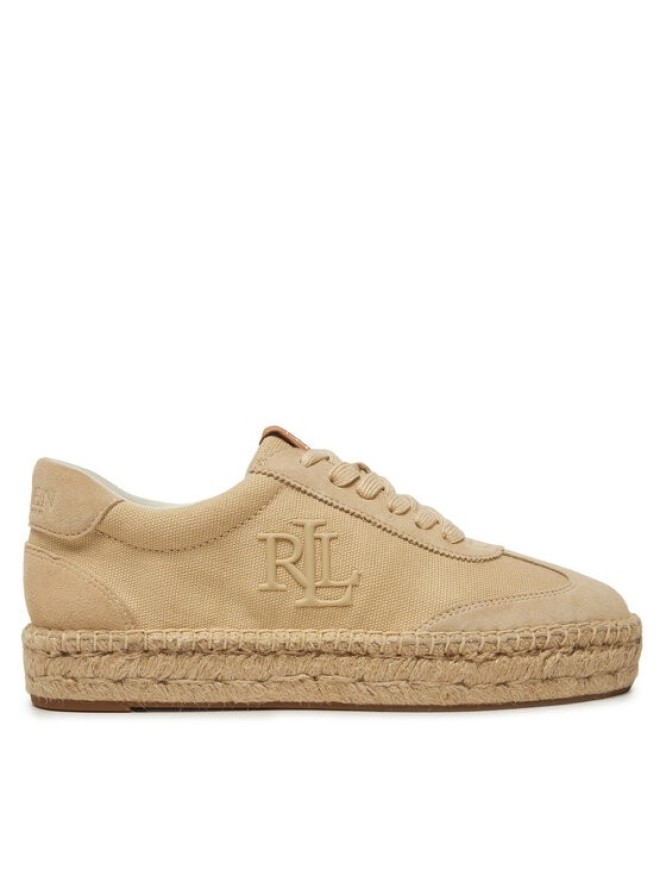 LAUREN RALPH LAUREN Espadryle Luize 802959231003 Beżowy
