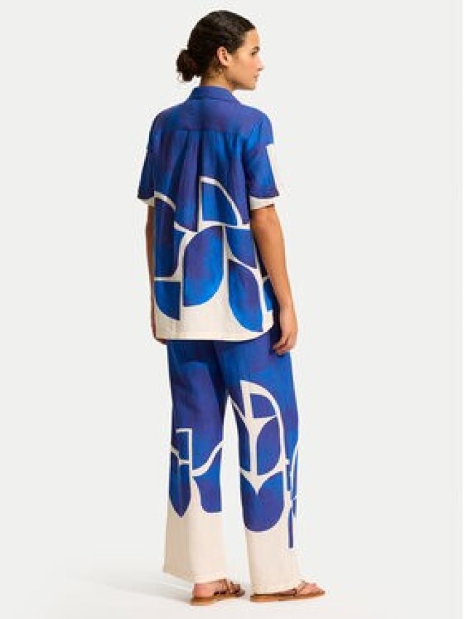 Seafolly Spodnie materiałowe 55456-PA Niebieski