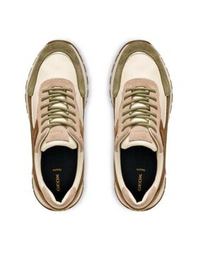 Geox Sneakersy D Desya B Abx D563LB 000BC C1SB3 Beżowy