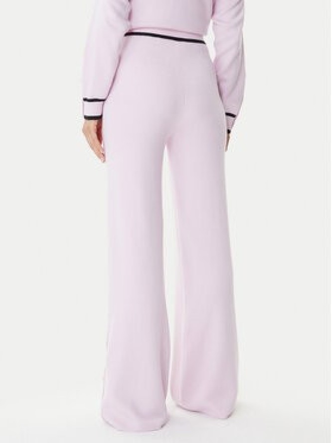 Liu Jo Sport Spodnie dzianinowe TF5252 MS59L Różowy Relaxed Fit