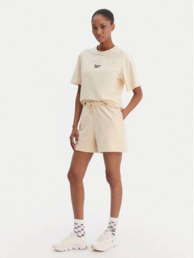 Reebok T-Shirt Suzie RK25505CCW Beżowy Relaxed Fit