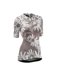 Koszulka rowerowa damska NORTHWAVE Blade Woman Jersey beżowy