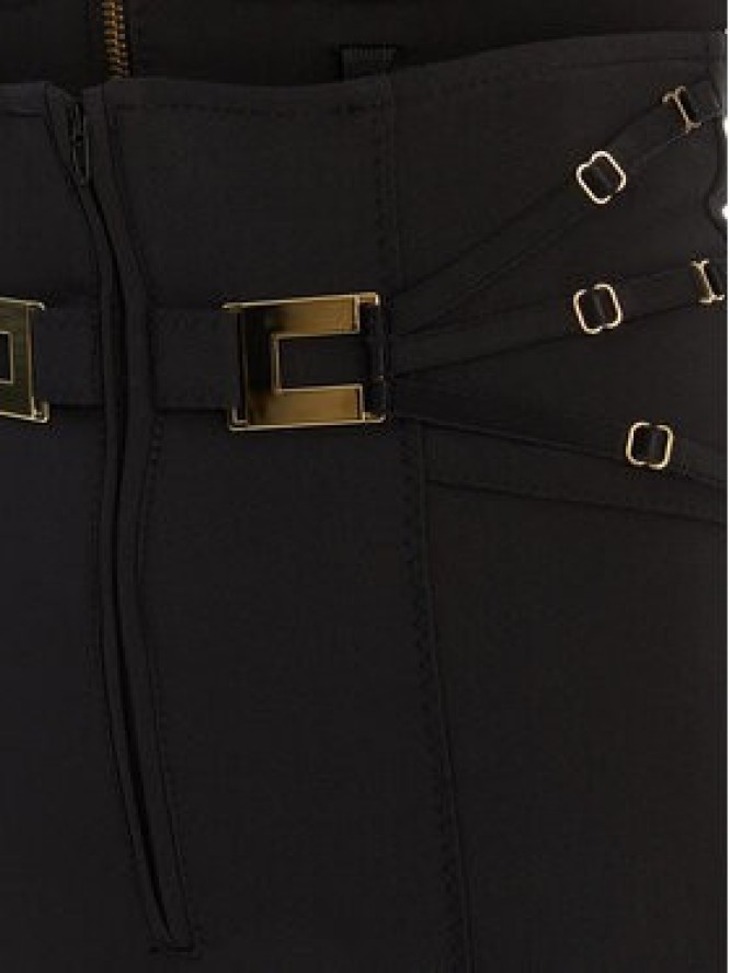 Elisabetta Franchi Spodnie materiałowe PA-158-61E2-V350 Czarny Skinny Fit