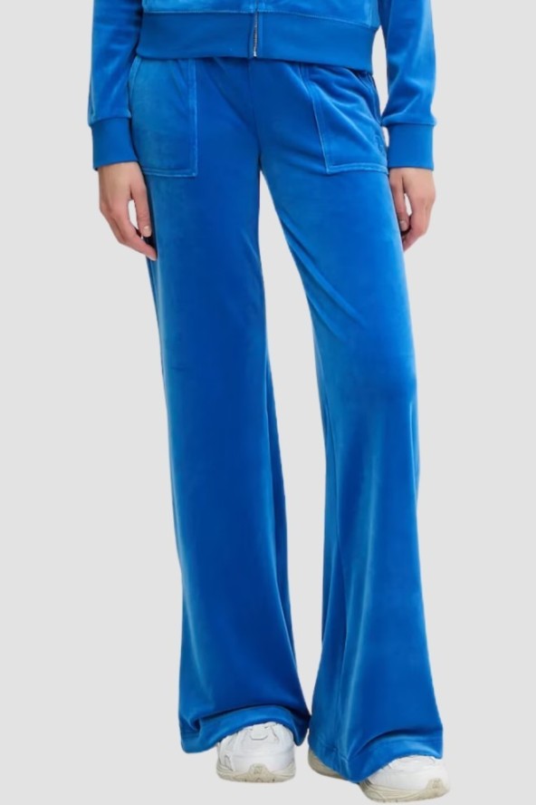 JUICY COUTURE Chabrowe spodnie dresowe damskie Layla Low Rise, Rozmiar S