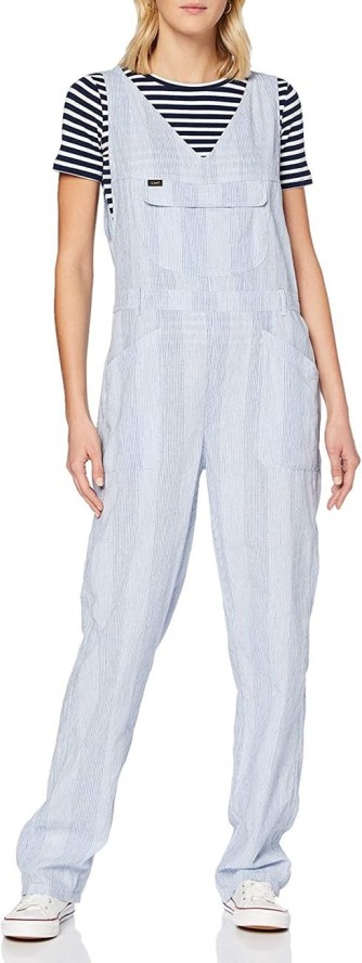 DAMSKI KOMBINEZON LEE PIPES JUMPSUIT SUMMER BLUE L39OIZNJ 112108429