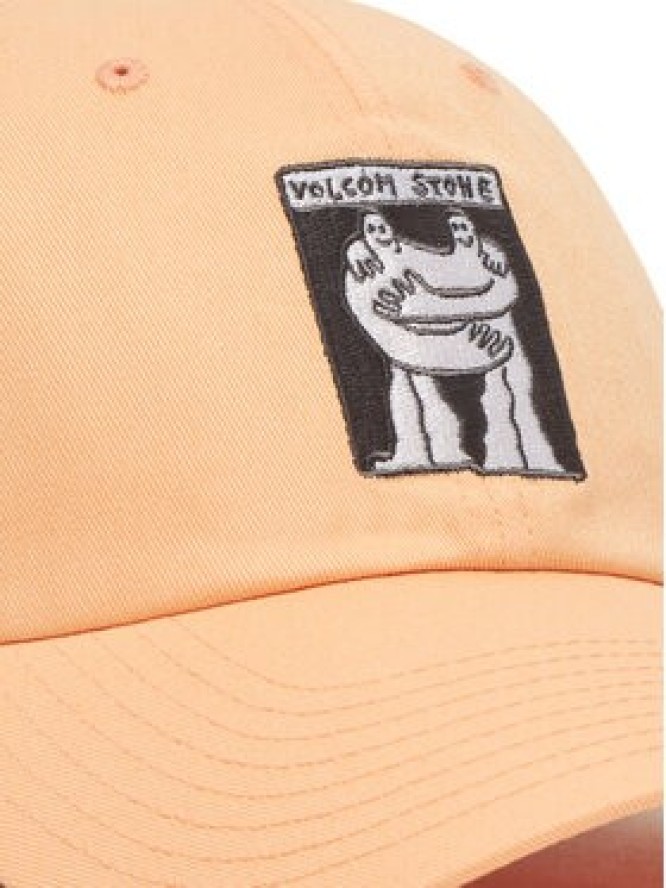 Volcom Czapka z daszkiem Stone Bloom E5512501 Pomarańczowy