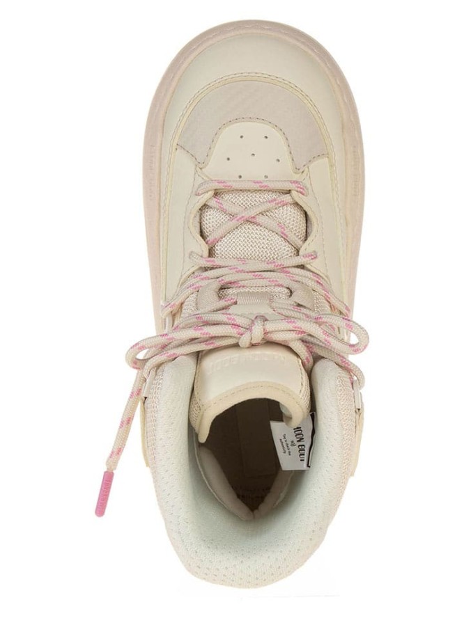 Moon Boot Botki "Park Sneaker Boot" w kolorze kremowym rozmiar: 38