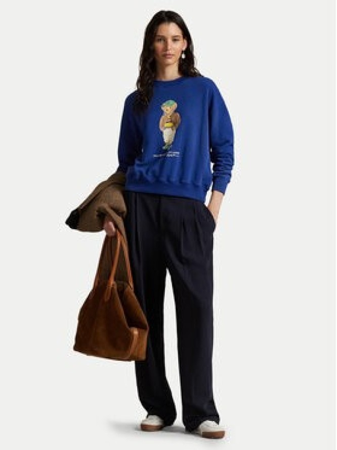 Polo Ralph Lauren Bluza 211971736001 Niebieski Relaxed Fit
