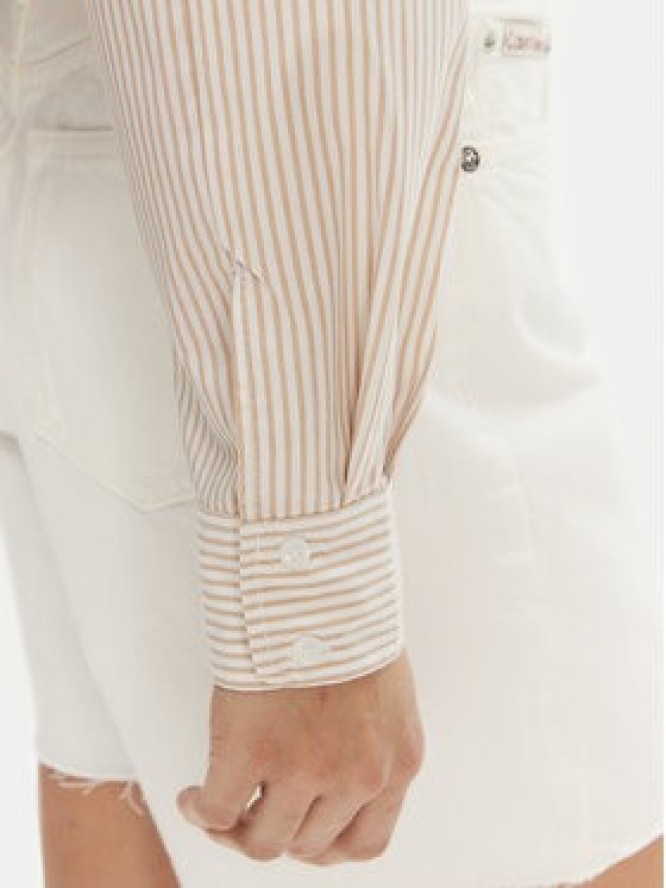 Calvin Klein Jeans Koszula J20J225078 Beżowy Regular Fit