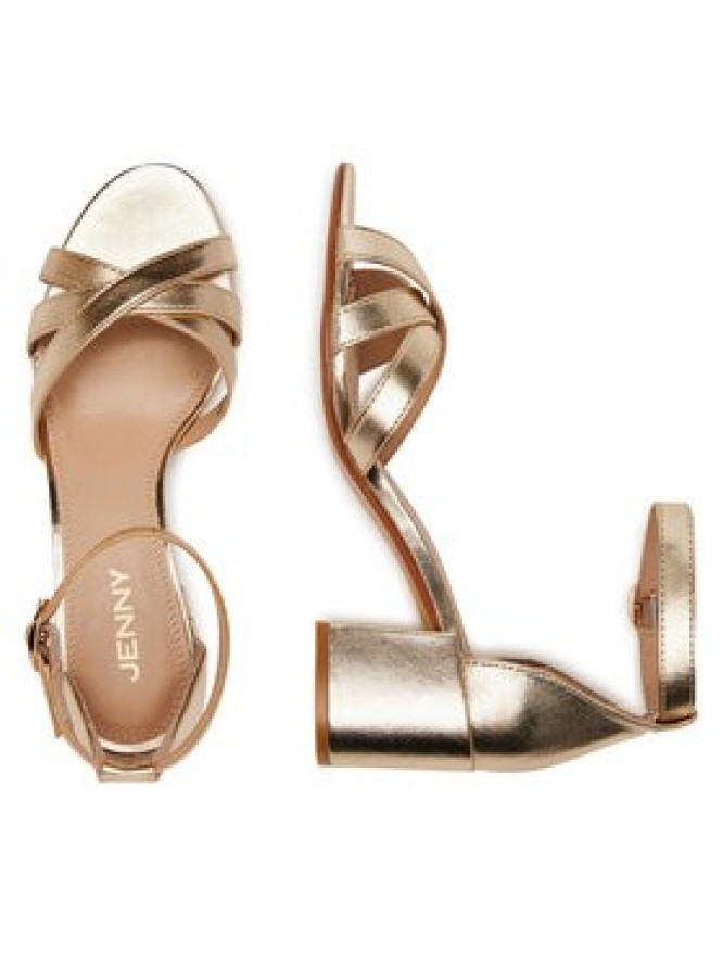 JENNY Sandały S4SH1725 Złoty