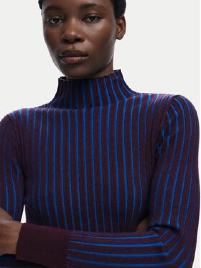 Desigual Golf Barrow 25WWJF18 Niebieski Slim Fit