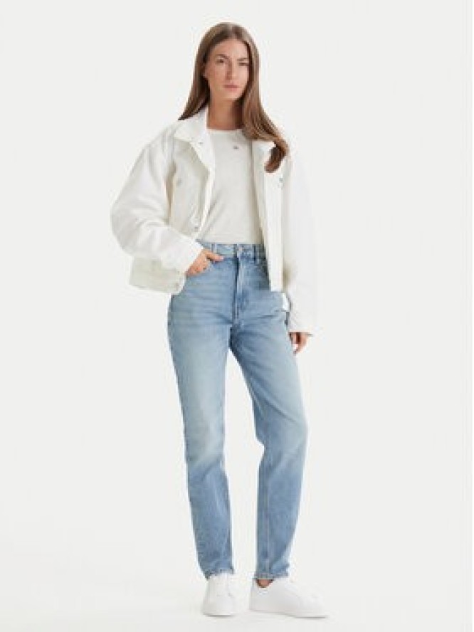 Calvin Klein Jeans Jeansy LV047F670G Niebieski Mom Fit