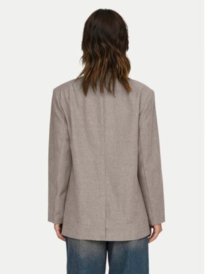 ONLY Marynarka Linda 15328158 Beżowy Oversize