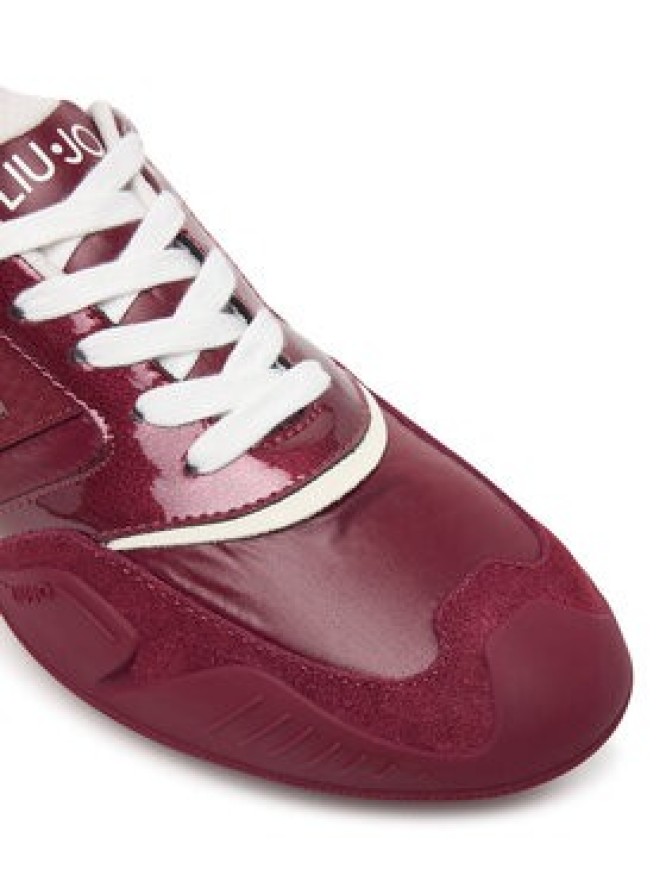 Liu Jo Sneakersy Blossom 02 BF6043 PX090 Bordowy