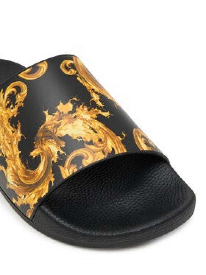 Versace Jeans Couture Klapki 80VA3SQ3 ZS365 G89 Czarny