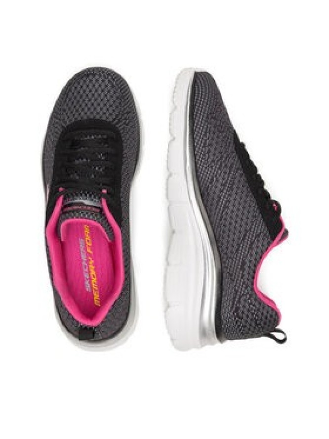 Skechers Sneakersy FASHION FIT - BOLD BOUNDARIES 12719 BKHP Czarny