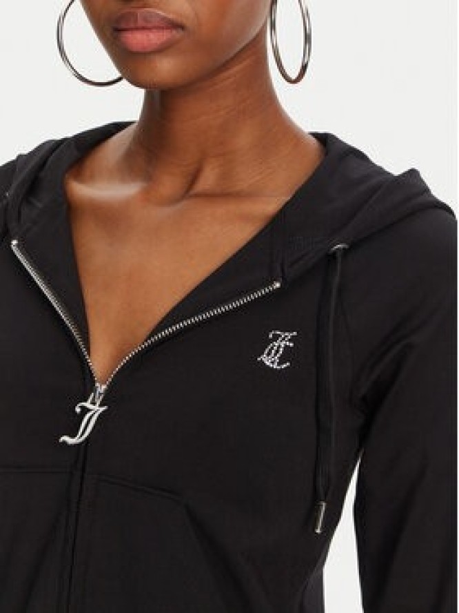 Juicy Couture Bluza Ola JCWAS125310 Czarny Slim Fit