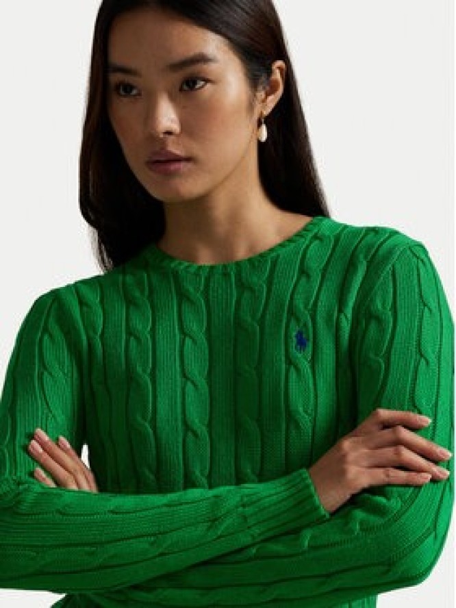 Polo Ralph Lauren Sweter 211971869011 Zielony Slim Fit