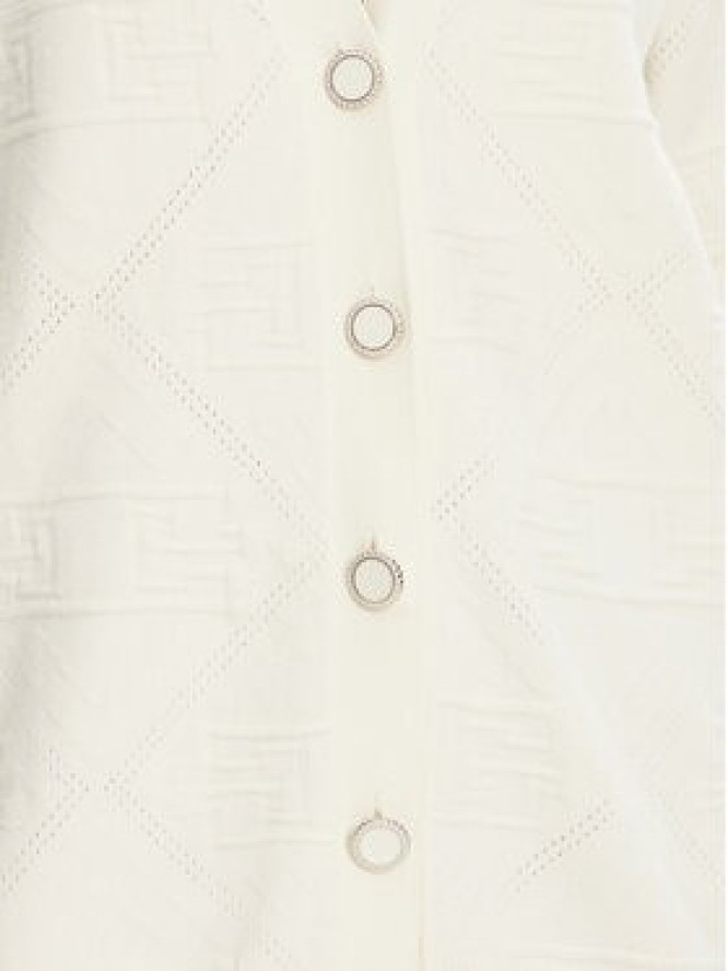 Gaudi Kardigan 421FD53019 Écru Regular Fit