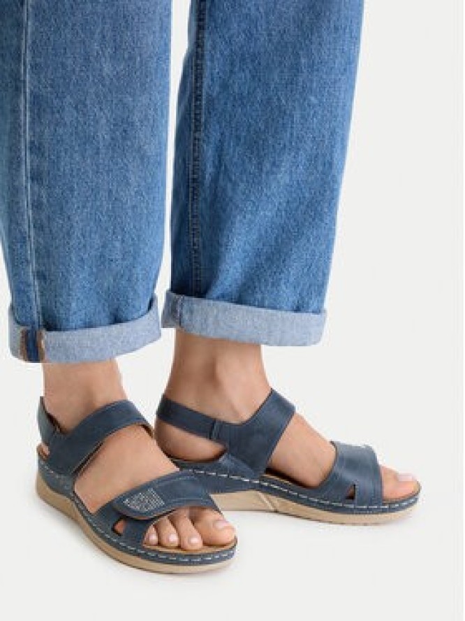 Go Soft Sandały CEO-WFA3741-1 Niebieski