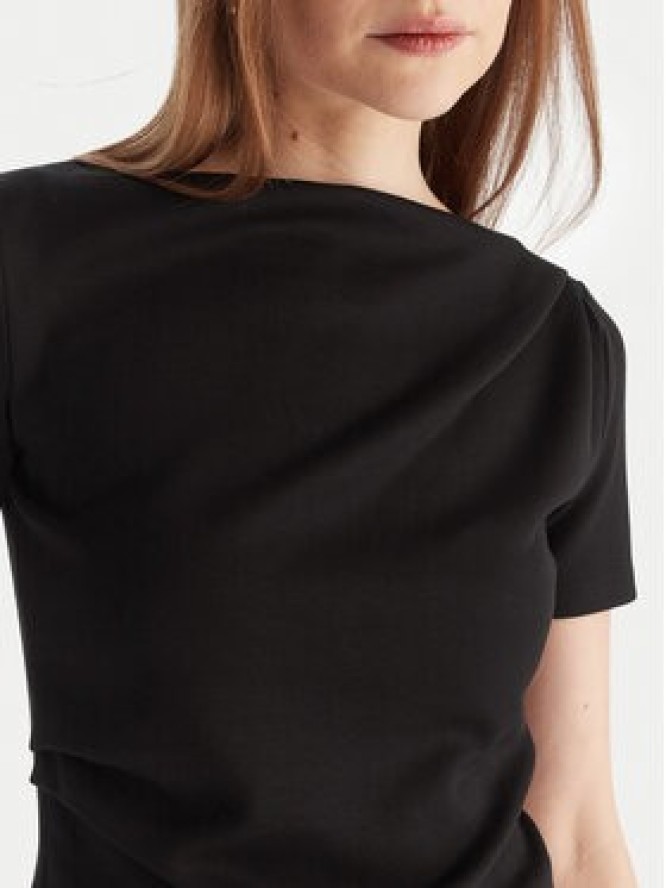 Vero Moda Bluzka Nelli 10335687 Czarny Regular Fit