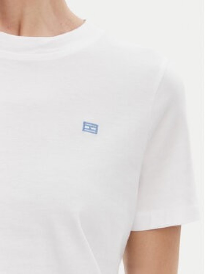 Tommy Hilfiger T-Shirt WW0WW45522 Biały Regular Fit