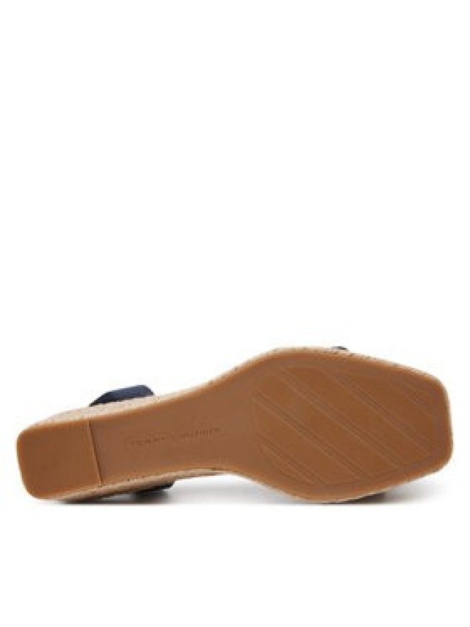 Tommy Hilfiger Espadryle Tommy Hilfiger Espad Mid Wedge FW0FW08805 Granatowy
