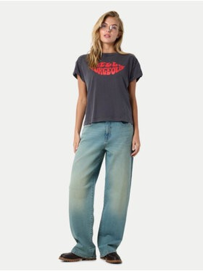 Noisy May T-Shirt 27030135 Szary Regular Fit