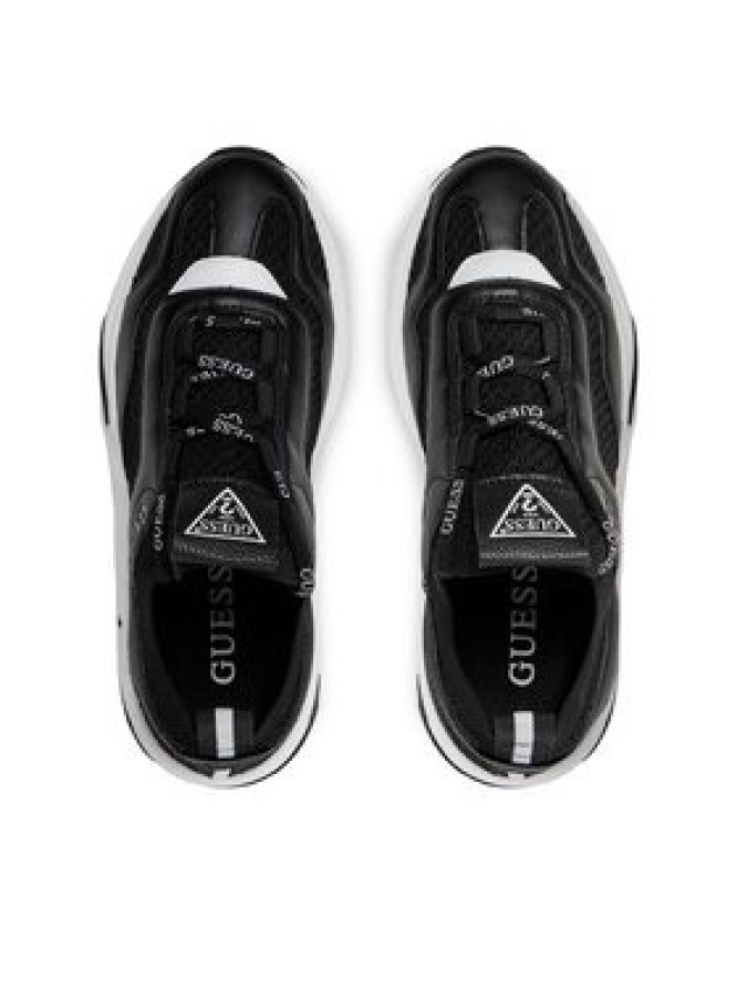 Guess Sneakersy Geniver2 FLPGE2 FAB12 Czarny