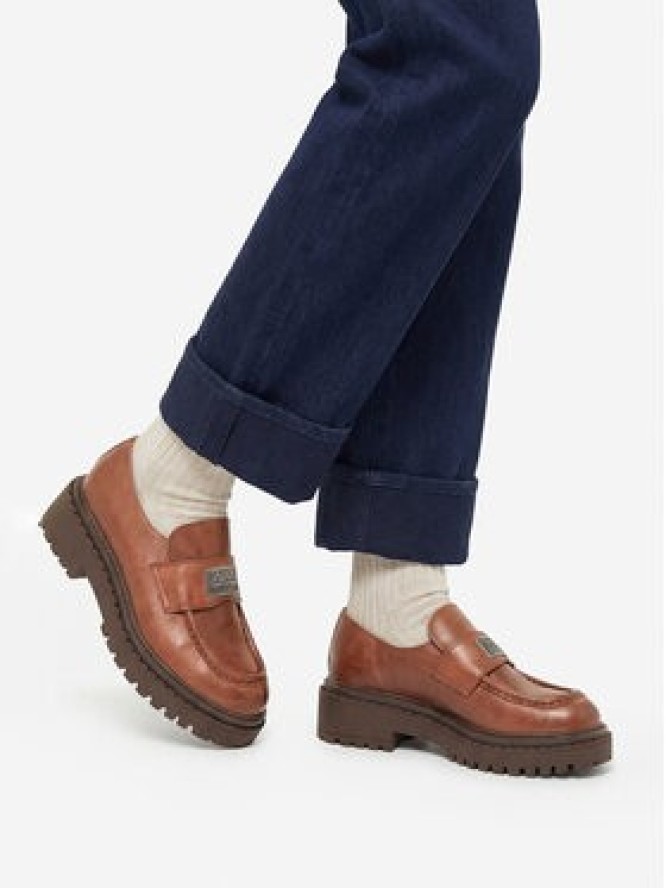 G-Star Raw Loafersy EO-DOLUNAY-25FW05 Brązowy