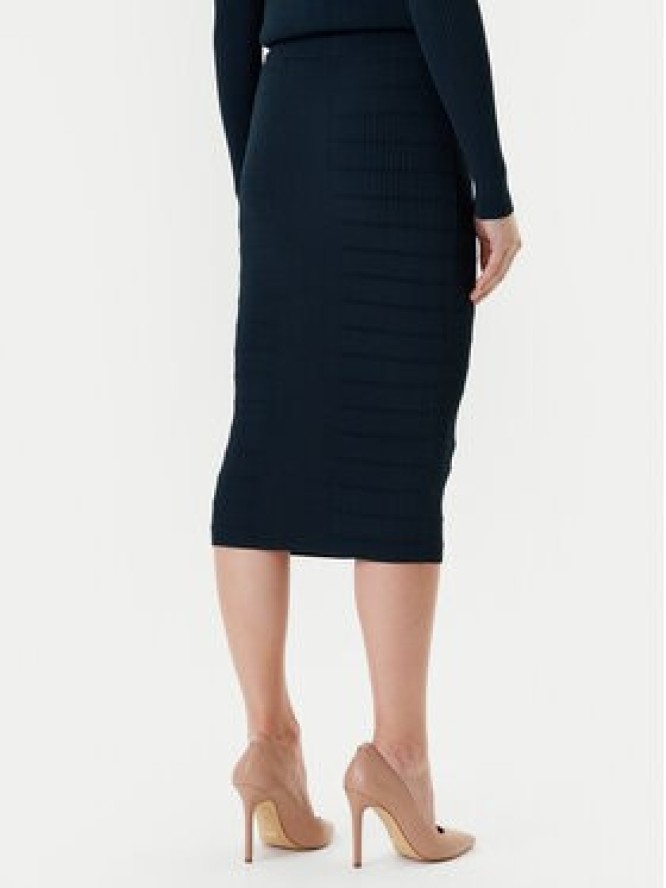 Guess Spódnica ołówkowa W5YD66 Z0130 Zielony Slim Fit