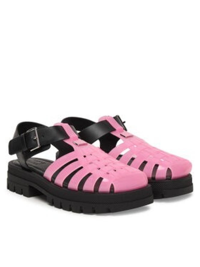 Tommy Jeans Sandały Tjw Jelly Fisherman Sandal EN0EN02949 Różowy