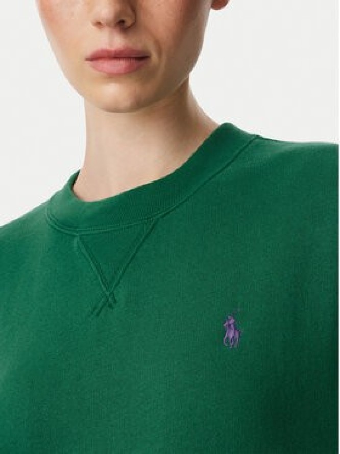 Polo Ralph Lauren Bluza 211971697510 Zielony Regular Fit