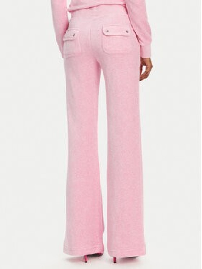 Juicy Couture Spodnie dresowe Layla JCSEBJ001 Różowy Flared Leg