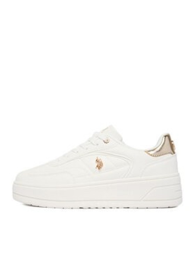 U.S. Polo Assn. Sneakersy EO-CASEY001W/GY1 Biały