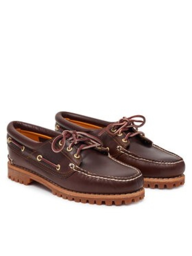 Timberland Mokasyny Authentic Boat 3 Eye Classic TB0513042141 Brązowy