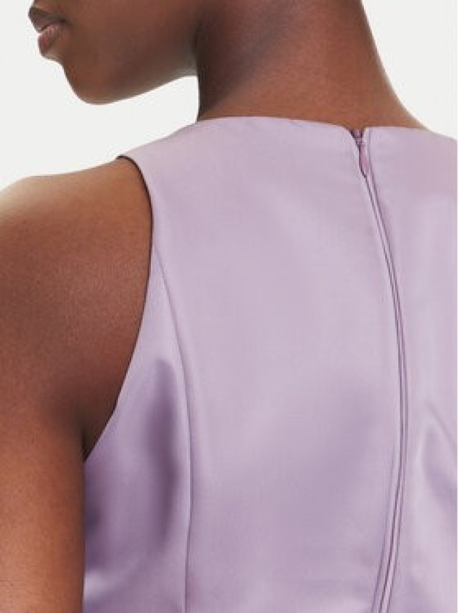 PINKO Sukienka koktajlowa Smergo 104912 A2DL Fioletowy Regular Fit