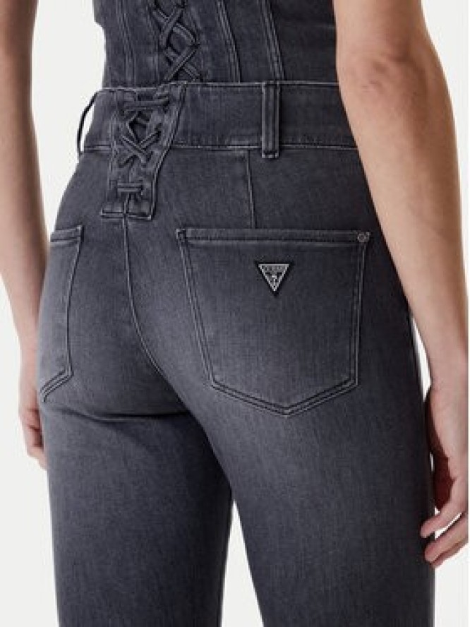 Guess Jeansy W6RA3I D6921 Szary Wide Leg