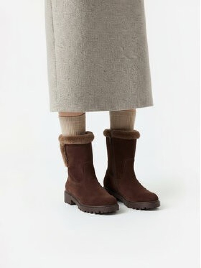 Clara Barson Botki CEO-HY90165-8 Brązowy