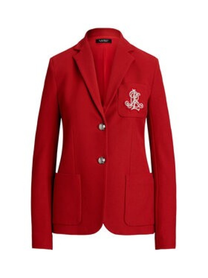 LAUREN RALPH LAUREN Marynarka 200797305026 Czerwony Slim Fit