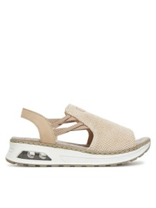 Rieker Sandały 65661-60 Beżowy