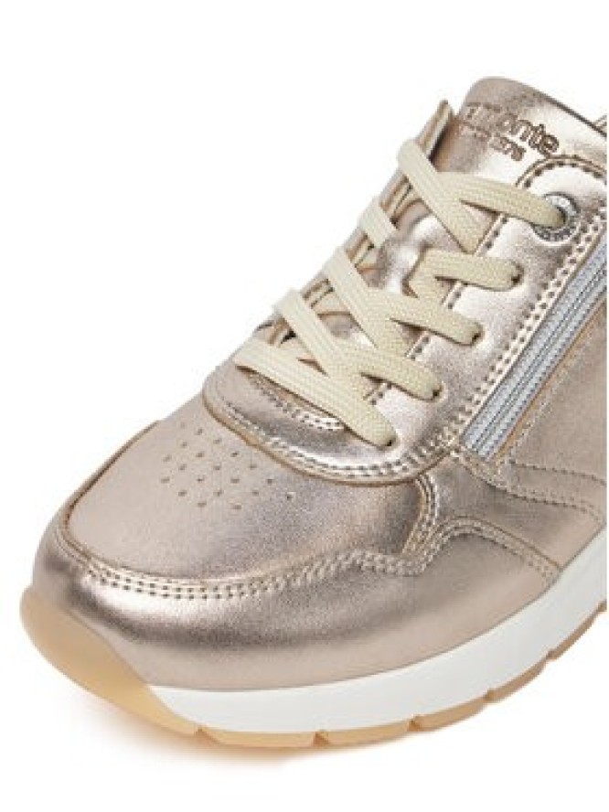 Remonte Sneakersy D2G01-90 Złoty