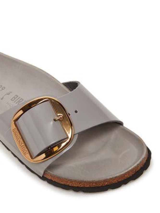 Birkenstock Klapki Madrid Big Buckle Hex 1029534 Szary