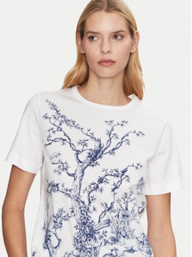 Munthe T-Shirt Fedelio 251110025160 Biały Regular Fit