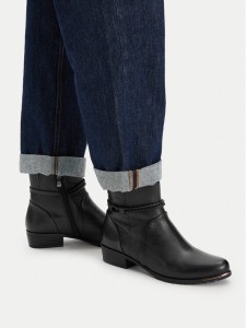 Caprice Botki 9-25404-45 Czarny