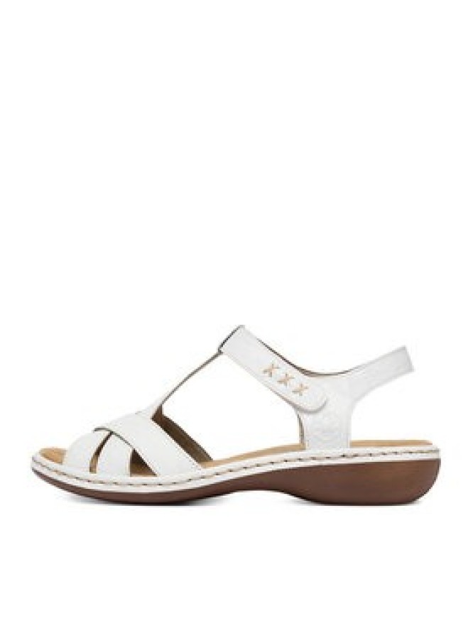 Rieker Sandały CEO-65919-80 Biały