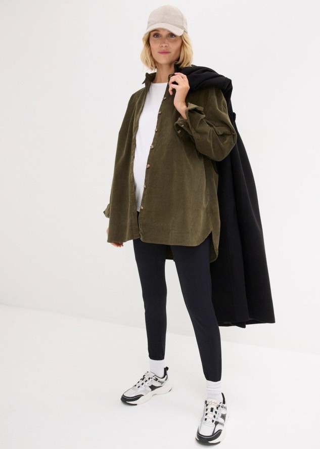 Legginsy ciążowe ocieplane