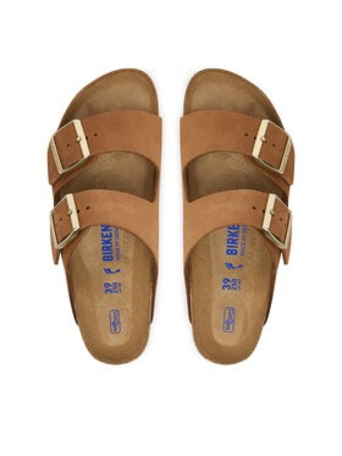 Birkenstock Klapki Arizona Sfb 1032086 Brązowy