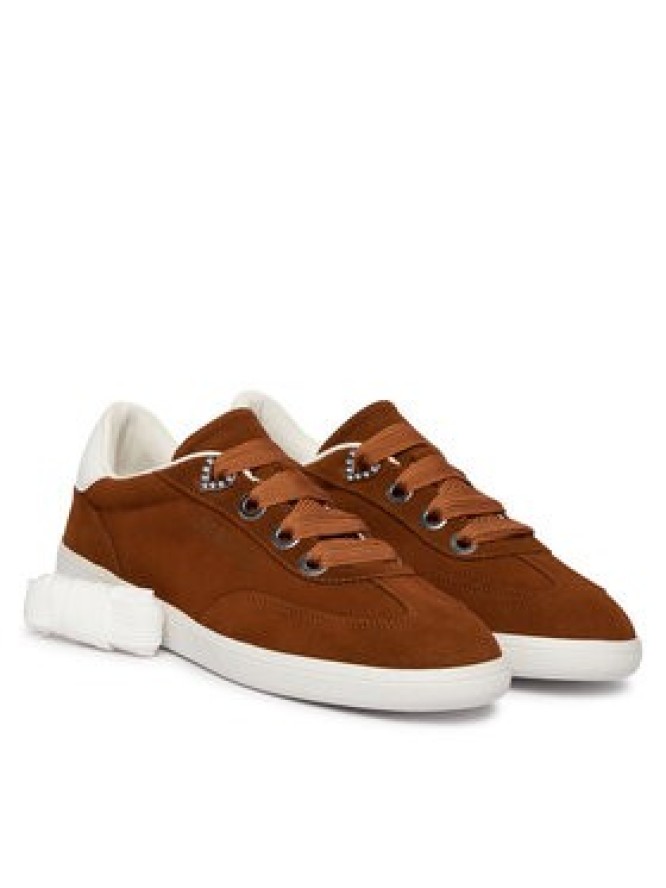 LOVE MOSCHINO Sneakersy JA15142G1OIG0200 Brązowy