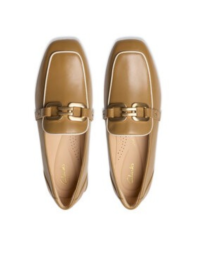 Clarks Loafersy Ubree15 Lily 26181333 Brązowy